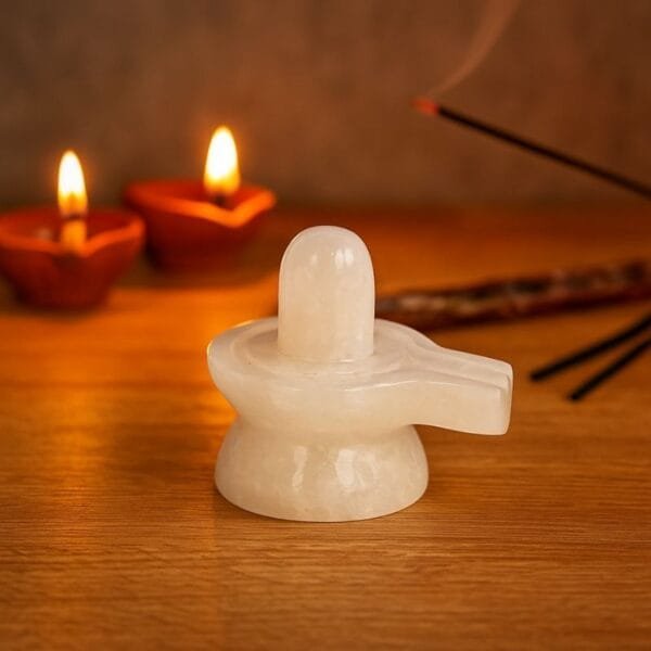 Milky Quartz Shivling