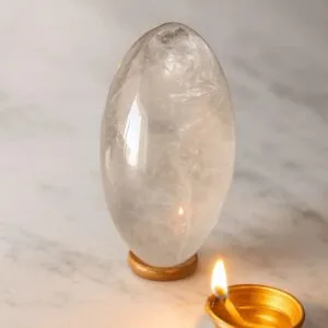 Sphatik Shiva Lingam Certified