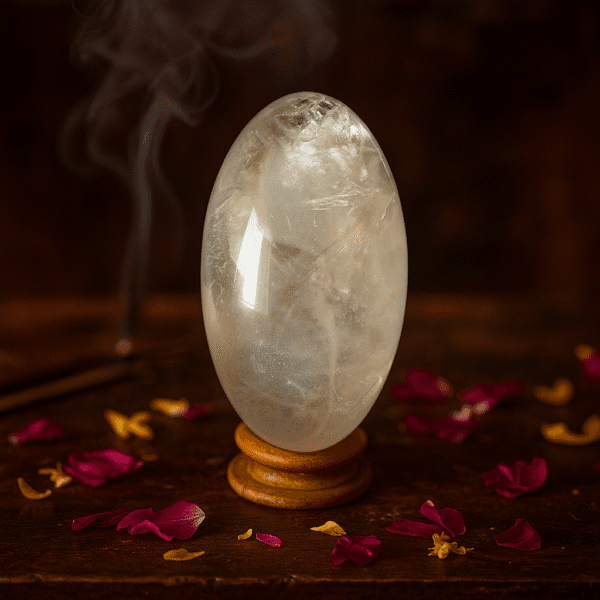 Clear Himalayan Sphatik Shivling