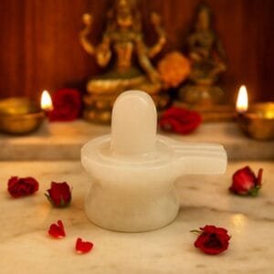 Milky Sphatik Shivling