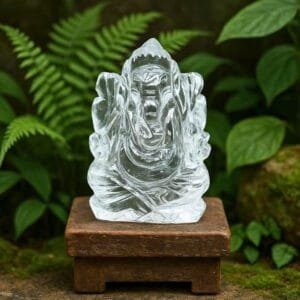 Sphatik Ganesh Idol