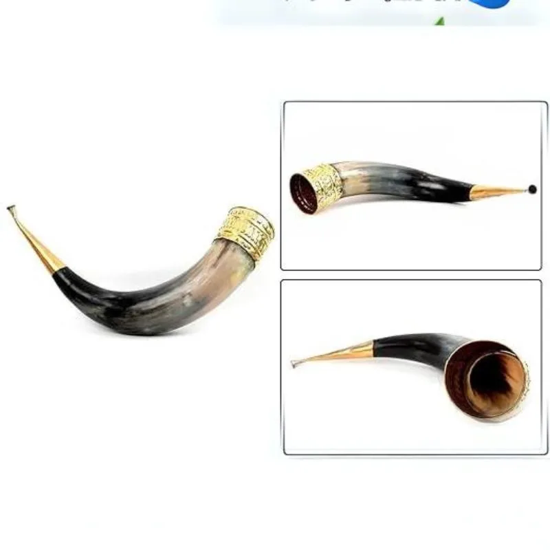 Gaumukhi Shringi For Abhishek Bull | Shringi For Rudrabhishek With Faucet – 9 Inches Approx - Image 5