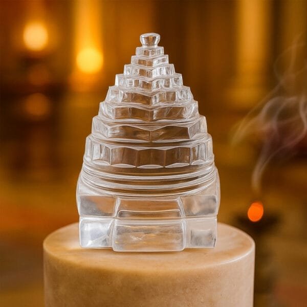 Clear Quartz Shree Yantra