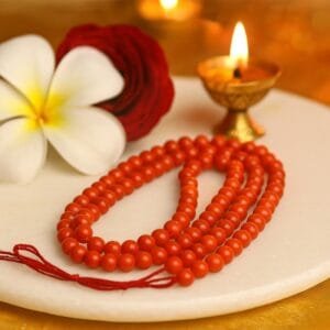 Natural Original Red Coral Mala