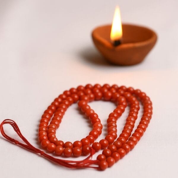 Red Coral Mala
