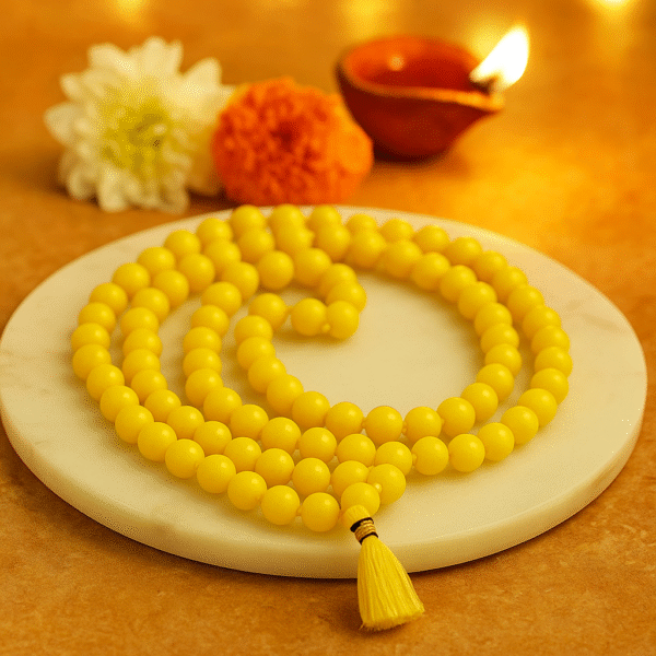 yellow mala