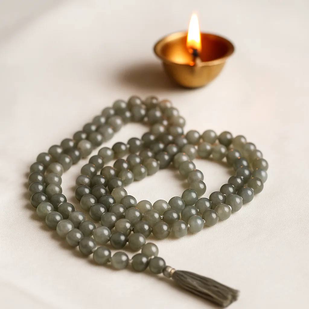 Natural grey Hakik mala