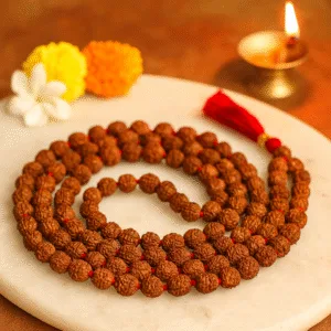 7 Mukhi Rudraksha Mala