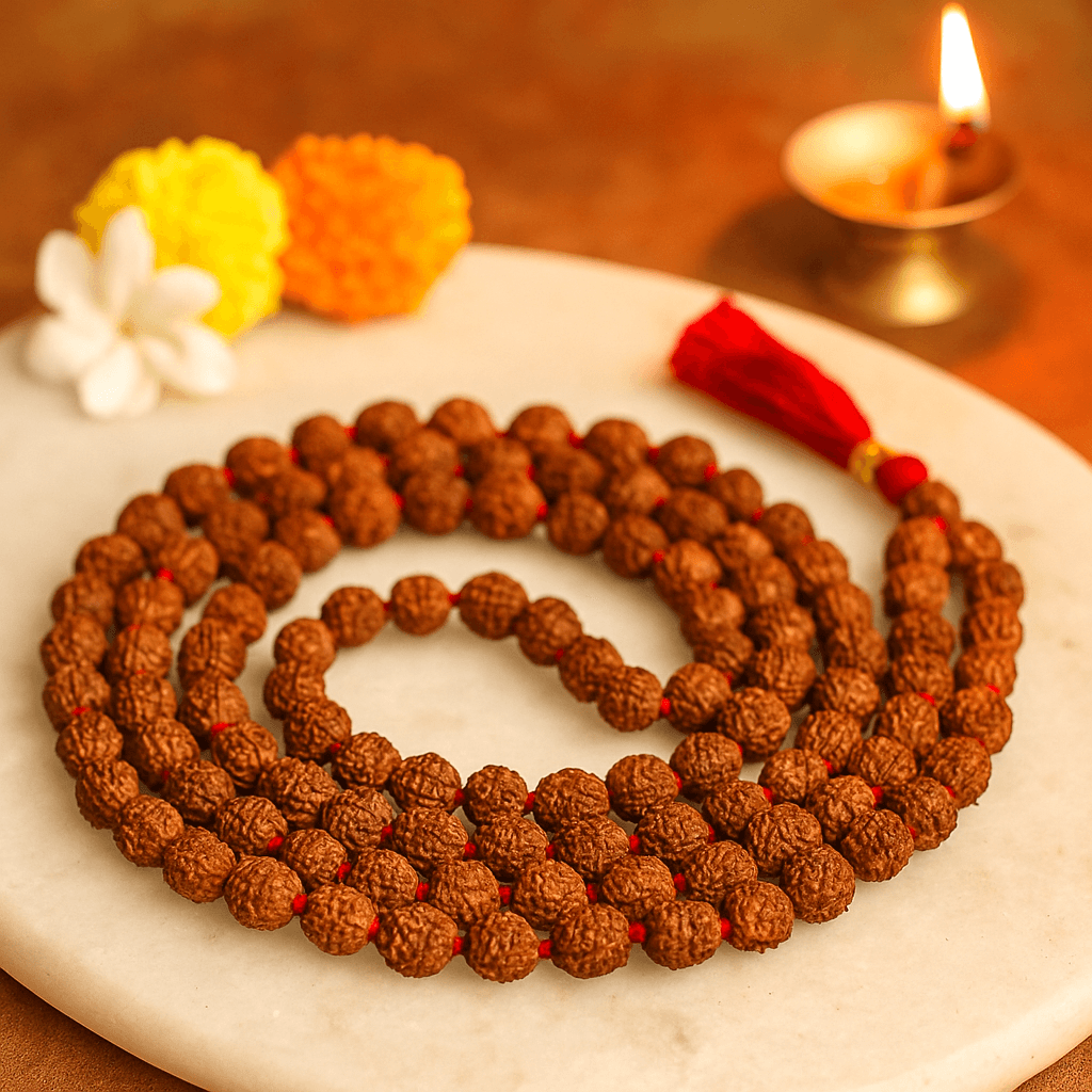 7 Mukhi Rudraksha Mala