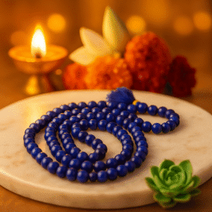 Purple Hakik Mala 108 Beads