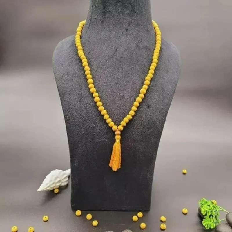 Turmeric Mala bead