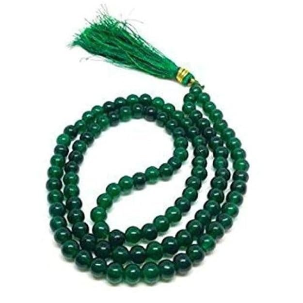 green aventurine mala