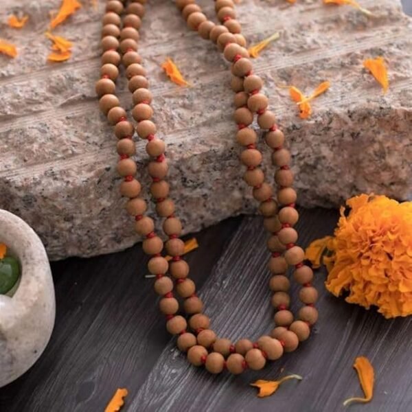 natural sandalwood mala