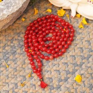 Red Agate Mala